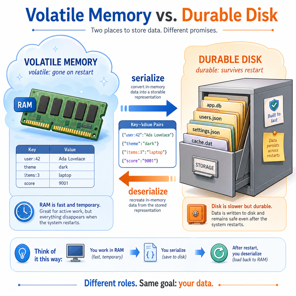 Memory Versus Disk