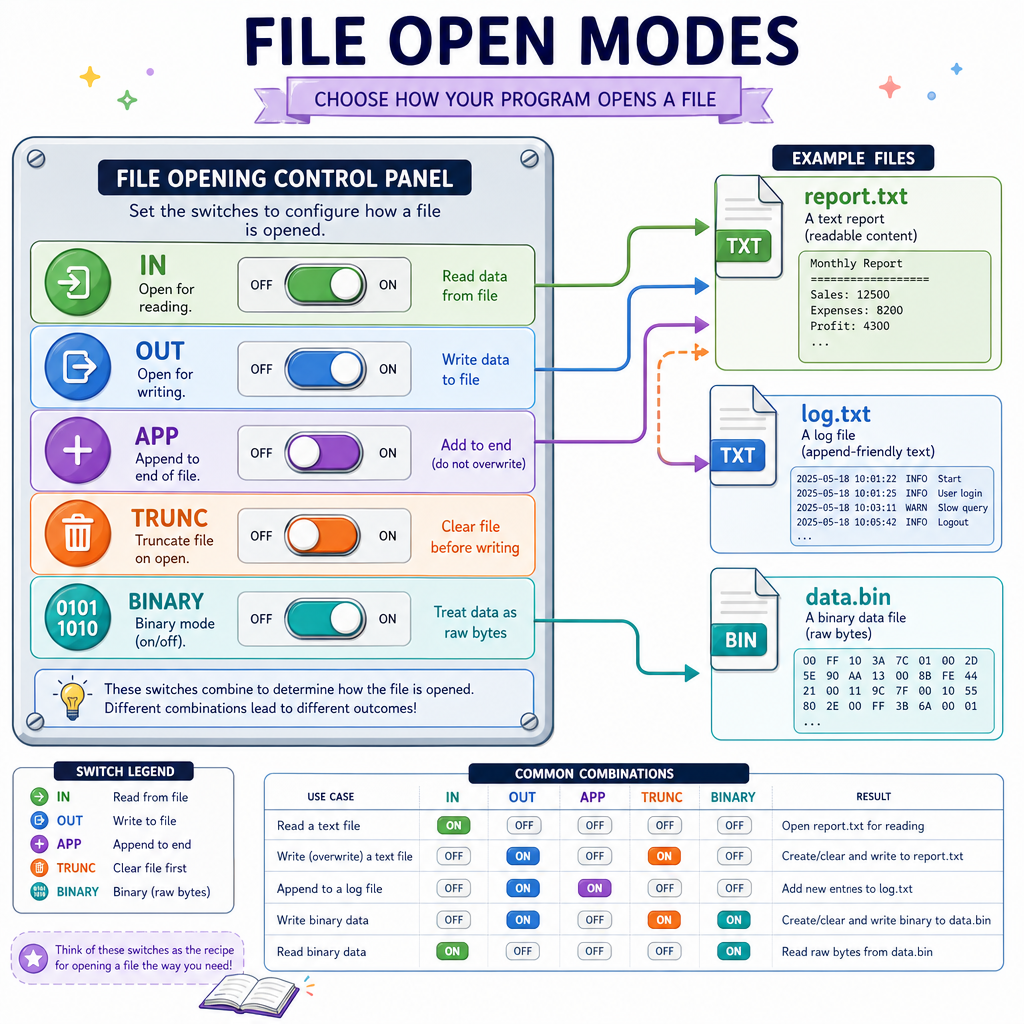 Modes And Formats