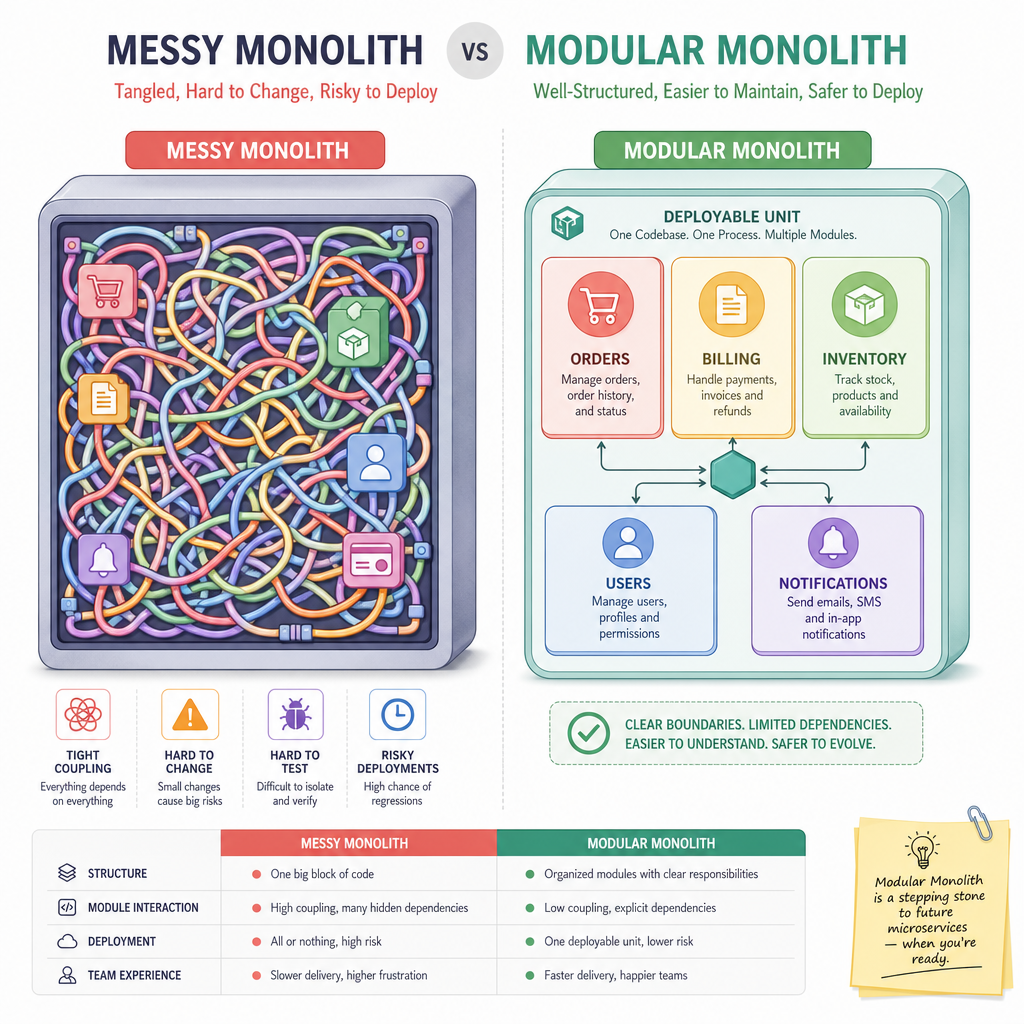 Modular Monolith First