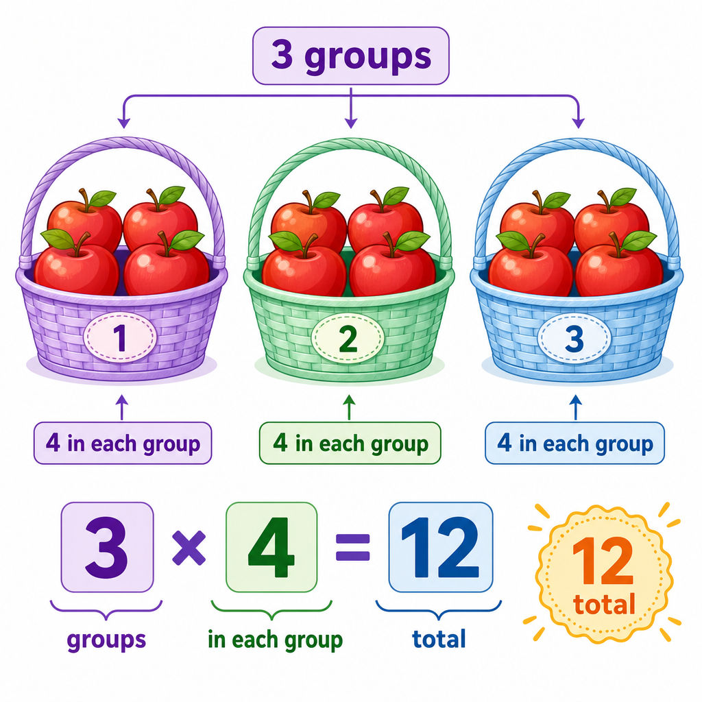 Multiplication Means Groups