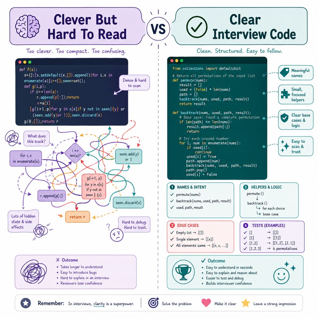 Readable Beats Clever