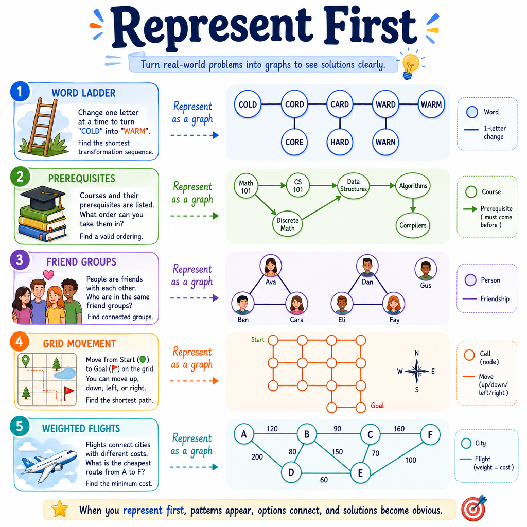 Represent First