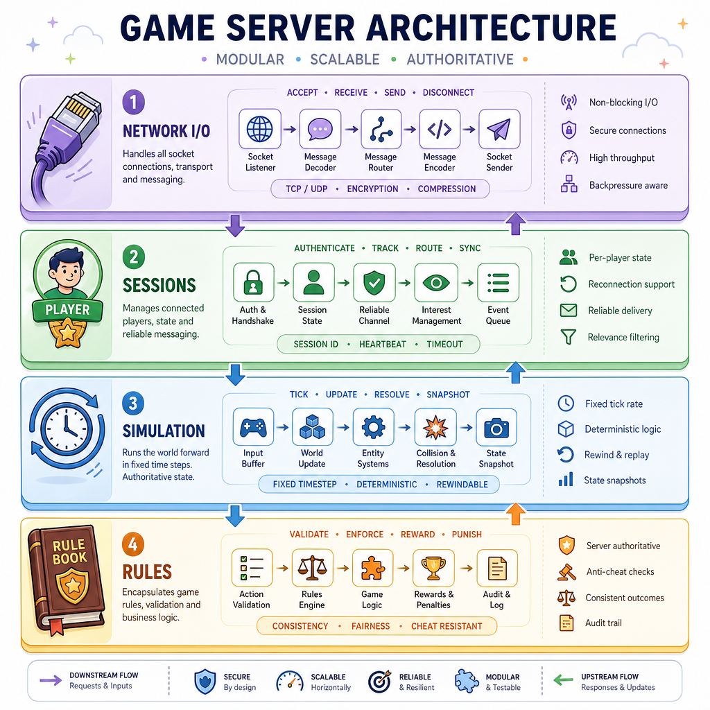 Server Responsibilities