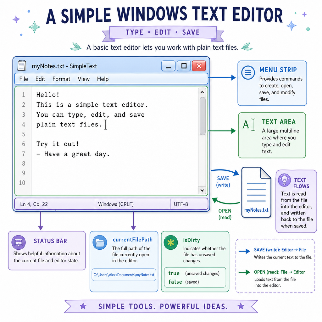 Text Editor Blueprint