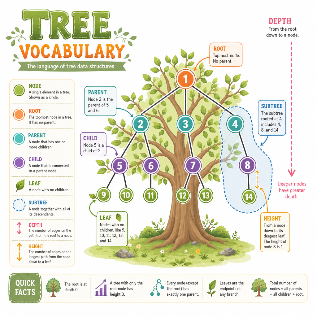 Tree Vocabulary