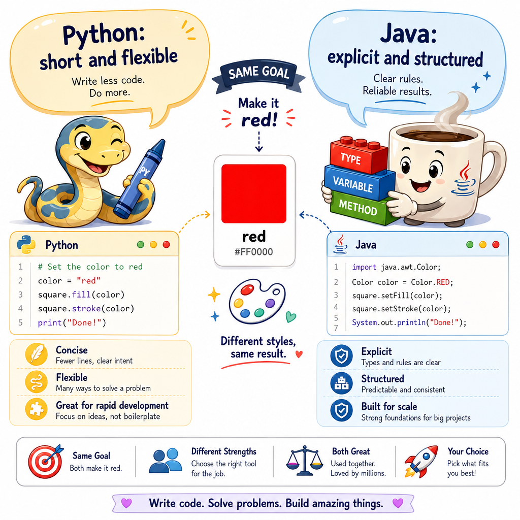 Two Coding Voices