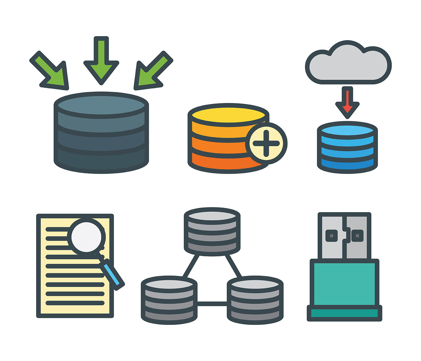 Data symbol. База данных иконка. Хранение информации иконка. Типы данных иконка. База данных иконка подключение.