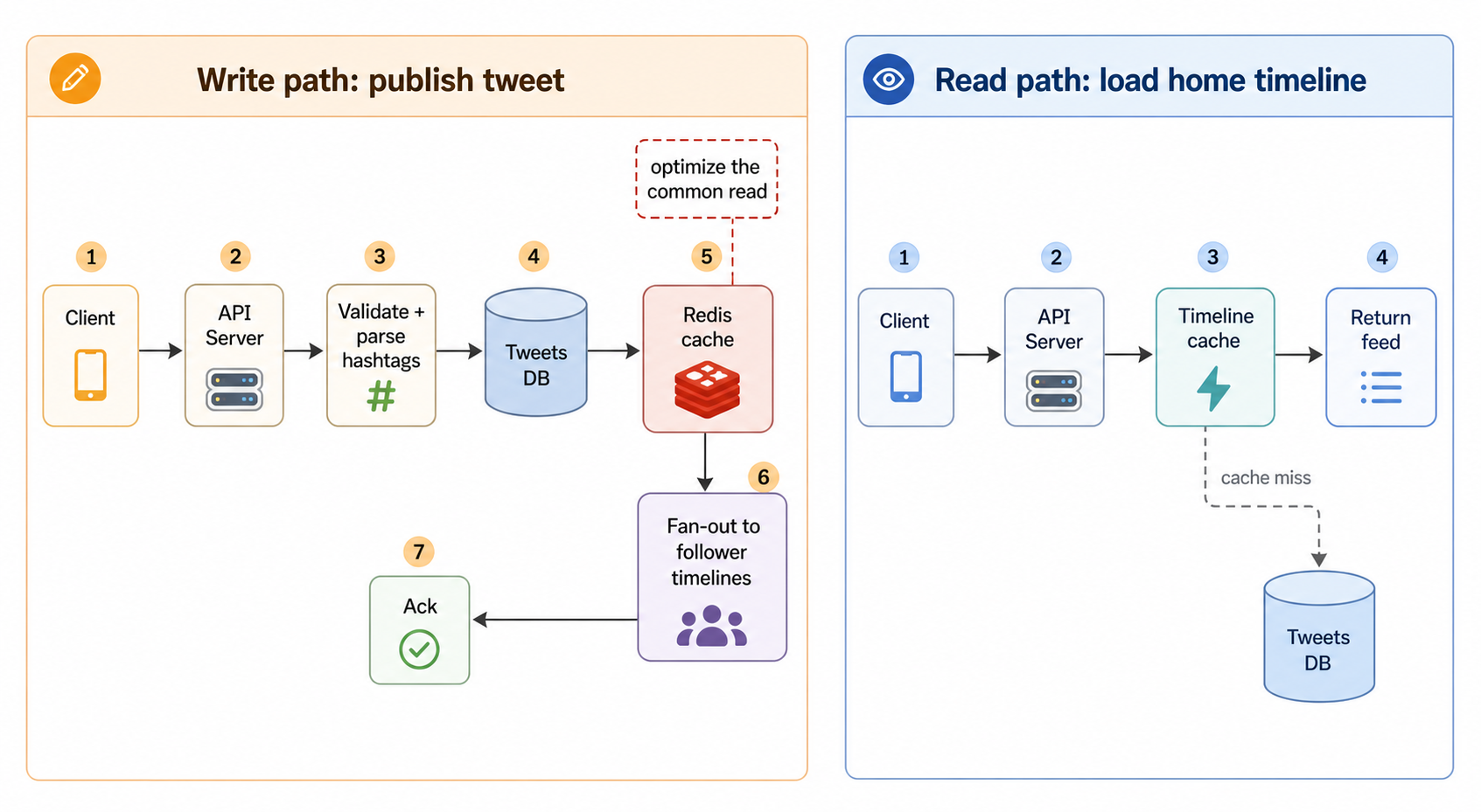 Write vs Read Paths