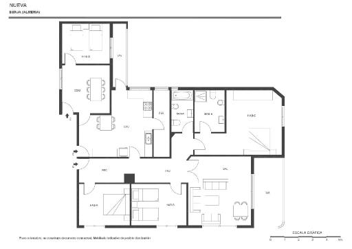 Piso de 182m² en calle Nueva, Berja, Almería