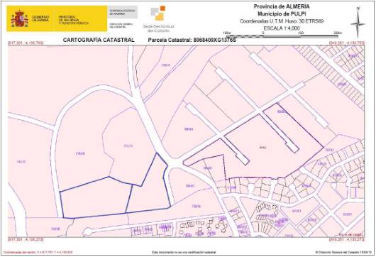 Suelo urbanizable  en pol. ind. 1.3, Sector Costa 1, Parcela P-6, Pulpí