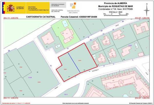 Suelo urbano de 5906m² en calle Guatemala, Roquetas De Mar, Almería