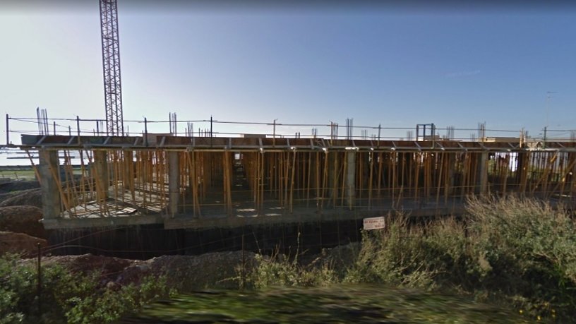 Work stopped in street Gracian Garcia, Ejido (El)