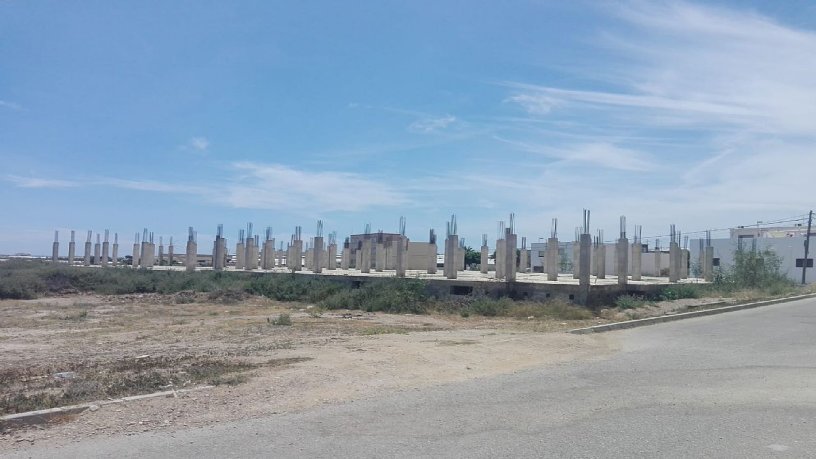 Work stopped in street Gracian Garcia, Ejido (El)
