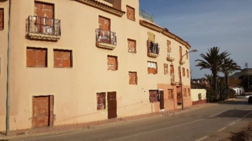 Work stopped on street Las Herrerias, Cuevas Del Almanzora, Almería
