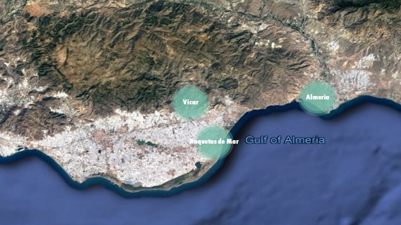 Terrain urbain de 730m² dans avenue Sabinar, Roquetas De Mar, Almería