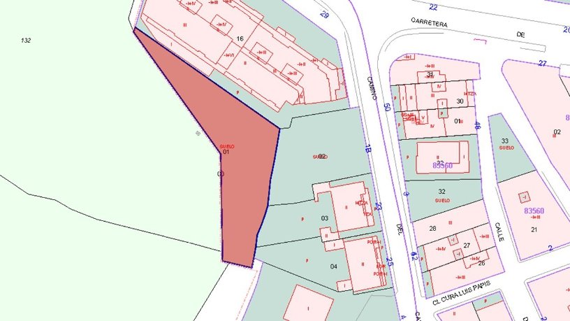 Terrain urbain de 967m² dans avenue Almeria, Carboneras, Almería