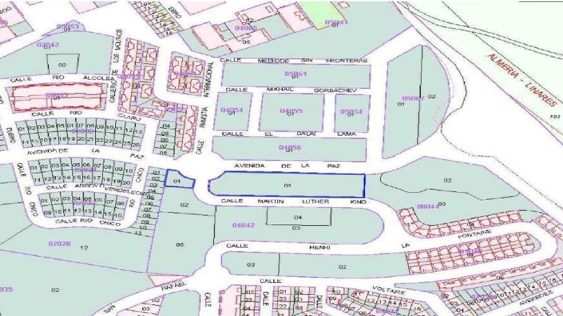 6430m² Developable land on ind. park S-r12 (Residencial) Suelo Sr12 R8, Huércal De Almería, Almería