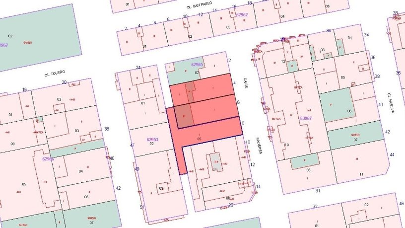 Suelo urbano de 518m² en calle Caceres (E), Ejido (El), Almería