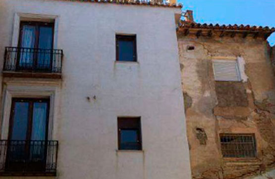 Obra parada en calle Ancha, Guadix