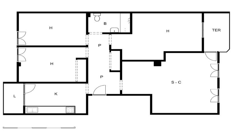 113m² Flat on street Juan De Carrion, Montefrío, Granada