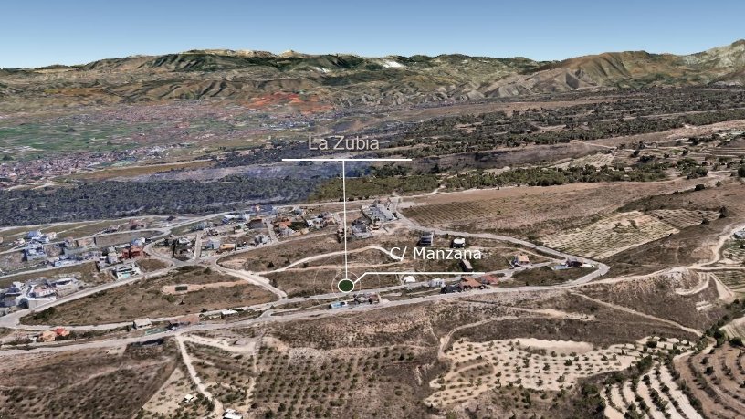 Suelo urbano de 1080m² en urbanización Suelo Urb. P-3, Zubia (La), Granada