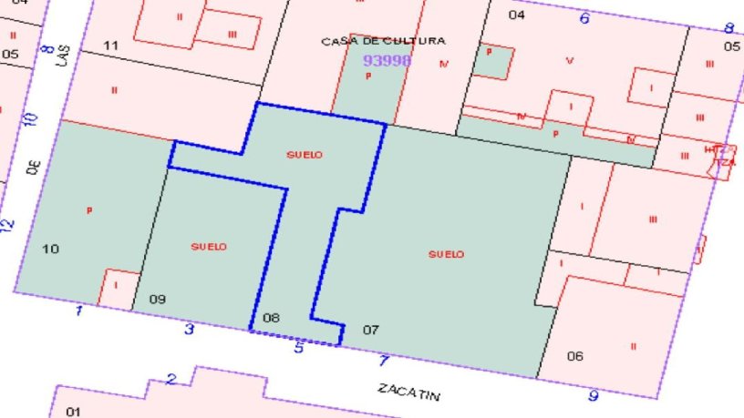 Suelo urbano de 649m² en calle Zacatin, Atarfe, Granada