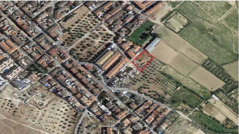 Terrain urbain de 1707m² dans rue Pio Xii, Gabias (Las), Granada