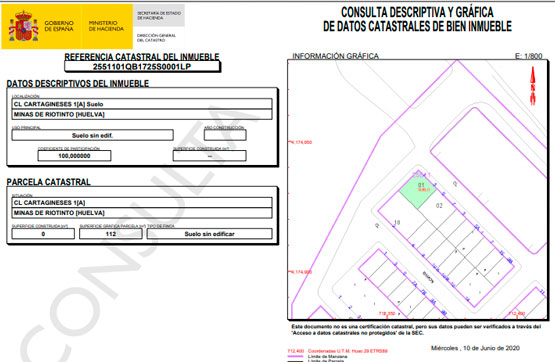 171m² Others on street Cartagineses, Minas De Riotinto, Huelva