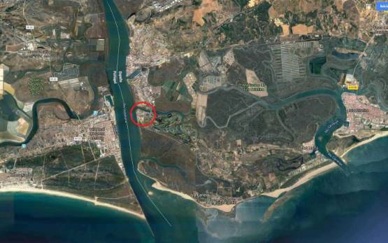 Developable land  on neighborhood Canela, Ayamonte