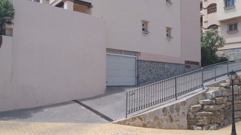 Parking space in street Madrid, Mijas