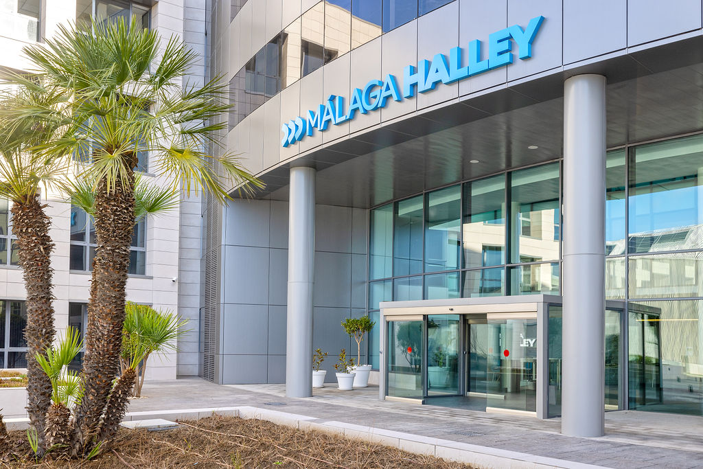 Oficina de 135m² en avenida Velazquez, Ed. Malaga Halley, Málaga