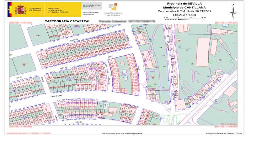 Adosado de 127m² en calle Carmen Amaya, Cantillana, Sevilla