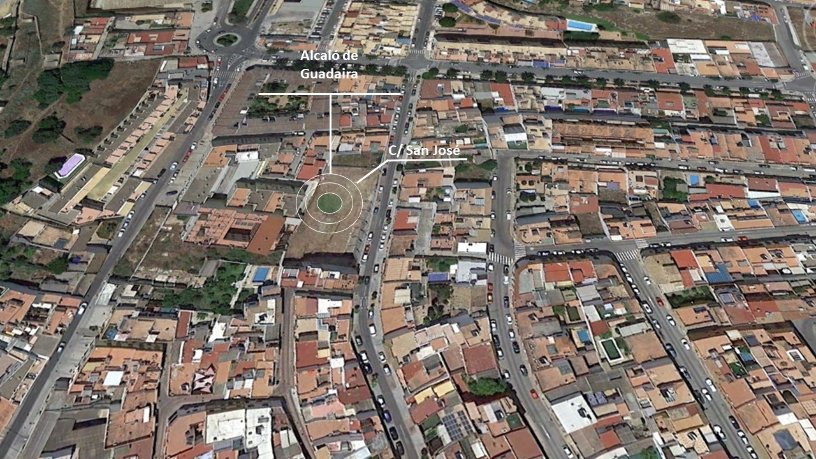 Terrain urbain de 1416m² dans rue San Jose, Alcalá De Guadaíra, Sevilla