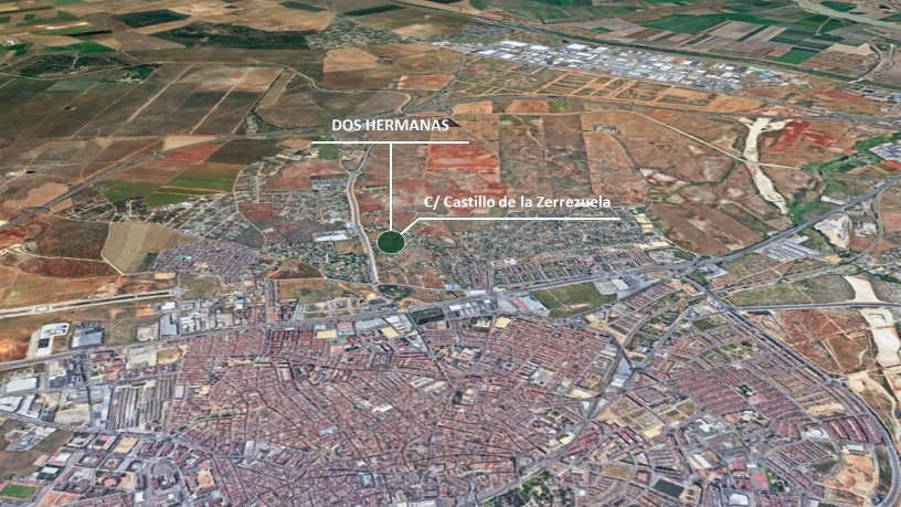 20109m² Developable land on  Castillo De La Zerrezuela, Dos Hermanas, Sevilla