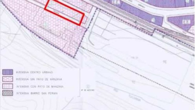 Terrain urbain de 708m² dans rue Tulivana, Sabiñánigo, Huesca