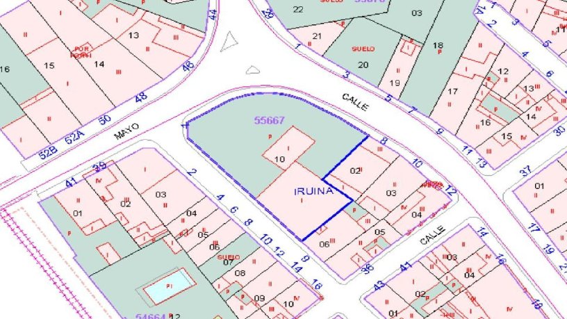 Terrain urbain de 1179m² dans rue Marco Jose, Binéfar, Huesca