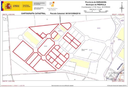 Urban ground on sector El Pradillo Fase 3, S/nparcela3, Pedrola