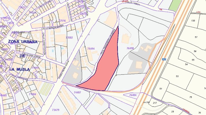 Suelo urbanizable de 17520m² en camino Maria, Muela (La), Zaragoza