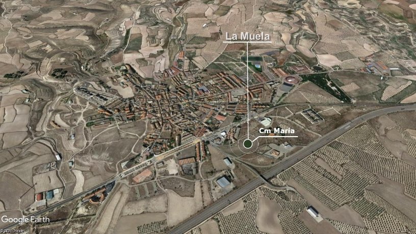 17520m² Developable land on road Maria, Muela (La), Zaragoza