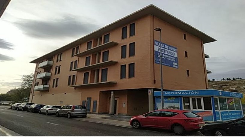 Obra parada en calle Fernandez Ardavin, Calatayud, Zaragoza