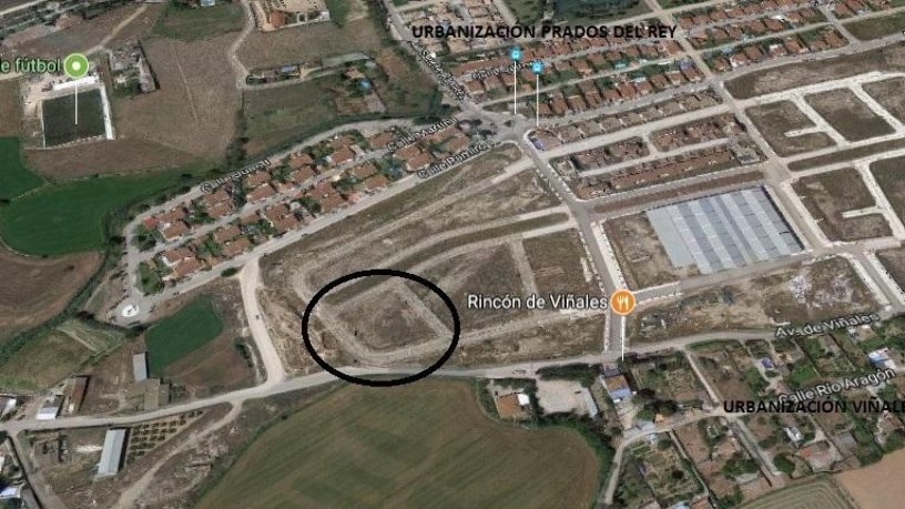 Suelo urbanizable de 2009m² en barrio Viñales, Pinseque, Zaragoza