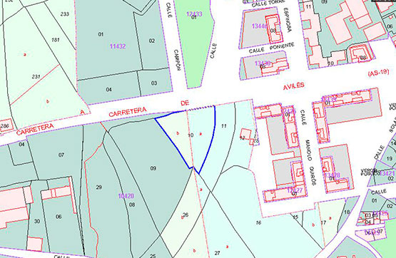 Developable land on road As-19, Gijón