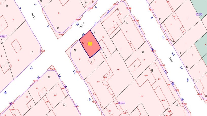 Suelo urbano de 52m² en calle Dolores, Gijón, Asturias