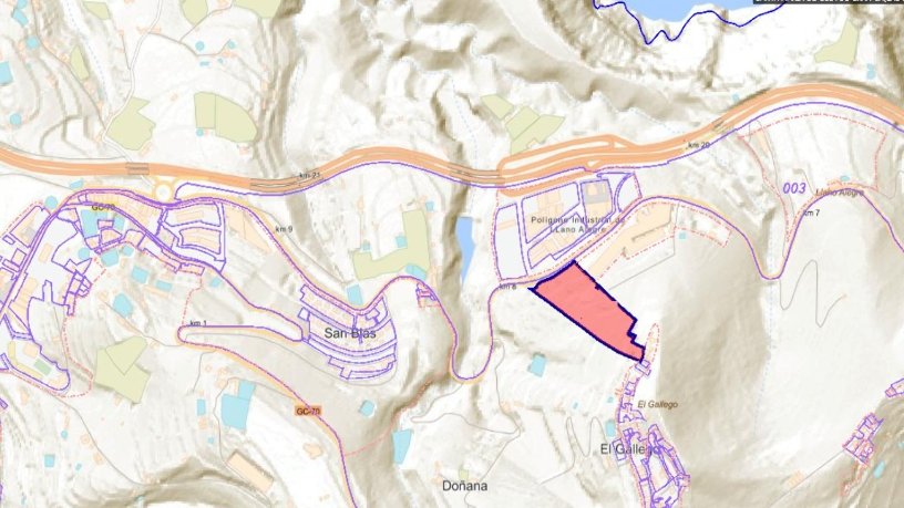 11257m² Developable land on  Susno 8.3 - Zona Industrial Llano Alegre, Santa María De Guía De Gran Canaria, Las Palmas