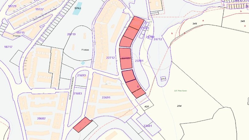 950m² Urban ground on street Ciudad Del Campo, Palmas De Gran Canaria (Las), Las Palmas