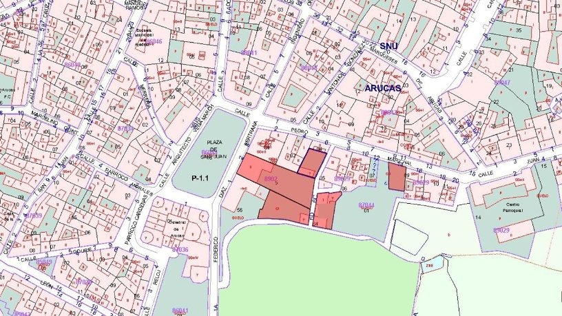 Terrain aménageable de 2270m² dans ruelle Pedro Marichal, Arucas, Las Palmas