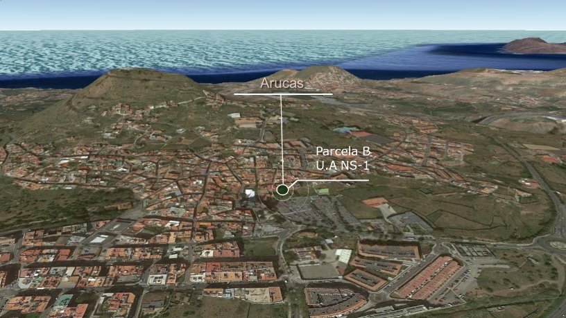 Terrain aménageable de 2270m² dans ruelle Pedro Marichal, Arucas, Las Palmas