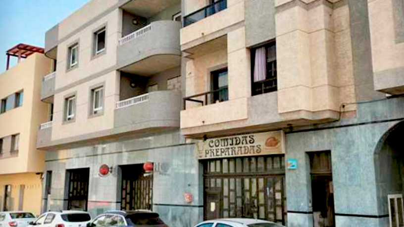 Obra parada en calle Tajo, Puerto Del Rosario, Las Palmas