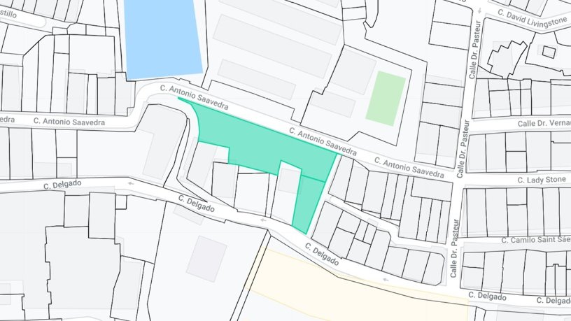 Terrain urbain de 530m² dans rue Delgado, Gáldar, Las Palmas