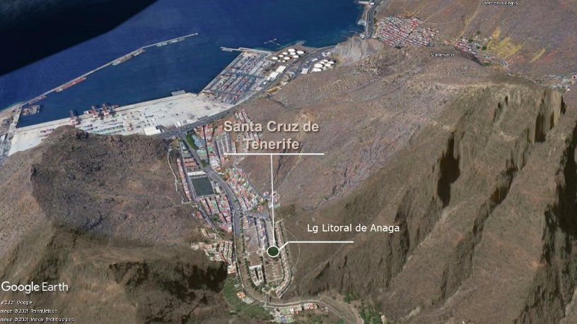 Terrain urbain de 869m² dans rue Finca Los Perez, Santa Cruz De Tenerife